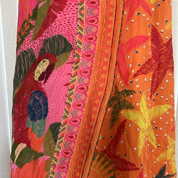 FARM RIO
Mixed Scarves Midi Skirt In Multi size Small - Picture 7 of 9